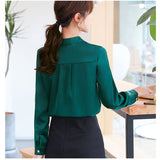 ブラウス オフィス 長袖 通販 サテン シャツ プルオーバー レディース スタンドカラー おしゃれ きれいめ 上品 フォーマル シンプル ビジネス 入園式 卒園式 入学式 卒業式