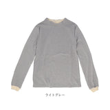 ハイネック レディース 薄手 通販 カットソー Tシャツ 秋冬 秋 冬 春秋 春 薄い 長袖 フリル 襟 フリル袖 スタンドカラー 立ち襟 おしゃれ シンプル きれいめ 上品 大人 かわいい