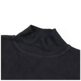 ハイネック ニット 秋冬 レディース 通販 セーター ハーフタートルネック 薄手 秋 冬 薄い 長袖 プリーツ 袖 パフスリーブ ボリュームスリーブ 袖コンシャス おしゃれ シンプル 大人