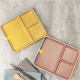 kukka mokki ランチプレート 通販 日本製 国産 ワンプレート 仕切り プレート 仕切り皿 お皿 皿 割れにくい レンジ クッカモッキ 電子レンジ可 電子レンジ対応 食洗機可 食洗機対応