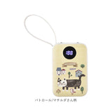 モバイルバッテリー 通販 充電器 スマホ充電器 バッテリー スマホ クスグルジャパン 10000mah iphone android 軽量 小型 ケーブル内蔵 led残量表示 type-c タイプc 4台同時充電 かわいい