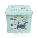 収納ボックス 折りたたみ 蓋付き 通販 収納ケース 収納 ボックス ストレージボックス 布 小物 整理 衣類 書類 クスグルジャパン Kusuguru Japan ふた付き ふたつき フタ付き おもちゃ