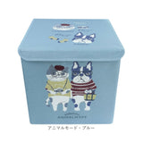 収納ボックス 折りたたみ 蓋付き 通販 収納ケース 収納 ボックス ストレージボックス 布 小物 整理 衣類 書類 クスグルジャパン Kusuguru Japan ふた付き ふたつき フタ付き おもちゃ