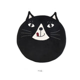 クッション 丸型 通販 おもっちクッション 座布団 ラウンドクッション チェアパッド フロアクッション クスグルジャパン Kusuguru Japan 円形 丸 もちもち リビング 動物 アニマル ギフト