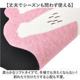お風呂マット 浴室 通販 足ふきマット 足マット マット バスマット ネコ 猫 ソフトタイプ バス 玄関 キッチン 足ふき 足拭き 滑り止め かわいい 快適 新生活 新居 引っ越し KUSUGURU-JP
