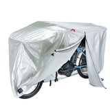 自転車カバー 通販 厚手 サイクルカバー シルバー 20インチ 26インチ 自転車かばー 盗難防止 撥水 はっ水 サイクルカバー 電動アシスト自転車 サイクル用品 風飛び防止サイクルカバー