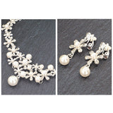 ウエディング アクセサリー 通販 ティアラ ネックレス ブライダル ヘッドドレス アクセ ジュエリー 髪飾り ヘアアクセ 3点セット セット ウェディング小物 パール 上品 華やか シンプル