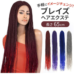 ドレッド エクステ 通販 ヘアエクステンション 三つ編み ウィッグ 細ドレッド グラデーション ロング三つ編み ロングヘアドレッドヘア 女性 –  バックヤードファミリー