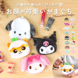 がま口 小銭入れ 通販 かわいい 小さい しんちゃん シロ マイメロ クロミ シナモロール ポムポムプリン タキシードサム あひるのペックル ポチャッコ バットばつ丸 けろけろけろっぴ