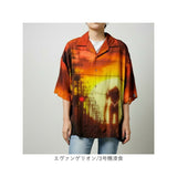 アロハシャツ キャラジャン 通販 シャツ プリントシャツ カジュアルシャツ レディースシャツ メンズシャツ カジュアル アロハ キャラクター 鮮やかな プレント カラフル レディース