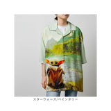 アロハシャツ キャラジャン 通販 シャツ プリントシャツ カジュアルシャツ レディースシャツ メンズシャツ カジュアル アロハ キャラクター 鮮やかな プレント カラフル レディース
