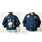 ジャケット キャラジャン 通販 ジーンジャケット ジージャン デニムジャケット 上着 アウター デニム 刺繍 ししゅう カジュアル キャラクター かわいい かっこいい 豪華 レディース