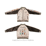 スカジャン キャラジャン 通販 ブルゾン ジャケット スタジャン 上着 刺繍スカジャン アウター キャラクター 刺繍 ししゅう かっこいい 豪華 メンズ レディース 男女兼用 ユニセックス