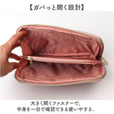 LABCLIP ラボクリップ マルチケース 通販 小物入れ ポーチ 化粧ポーチ お財布 財布 サイフ さいふ マルチ コスメポーチ 通帳入れ お札入れ カード入れ 高級感 大容量 厚地 旅行 トラベル