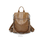 リュック レディース おしゃれ 小さめ 通販 軽量 軽い PU フェイクレザー リュックサック バックパック ミニリュック 合皮 合成皮革 大人 かわいい シンプル カジュアル きれいめ 上品 黒