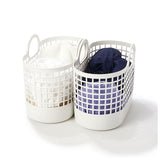 like-it ライクイット ランドリーバスケット スリム 通販 ミニ バスケット 脱衣かご 小さめ ランドリー 収納ボックス 洗濯かご かご バイオプラスチック 洗濯物 洗濯 収納 シンプル