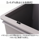 ライクイット ゴミ箱 LBD-21 like-it 通販 日本製 ごみ箱 17リットル ダストボックス 17L ふた付き おしゃれ プッシュオープン トラッシュビン スリム 分別 スタッキング シンプル