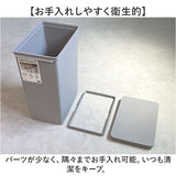 ライクイット ゴミ箱 LBD-22 like-it 通販 日本製 ごみ箱 25リットル ダストボックス 25L ふた付き おしゃれ プッシュオープン トラッシュビン スリム 分別 スタッキング シンプル
