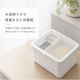 like-it 米びつ 通販 日本製 Pantry Stock Case フタ付きストックケース 米櫃 ライスストッカー ライスボックス ライクイット LBK-50 保存容器 ケース 計量カップ お米 収納 10kg 5kg 3kg