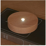 LED 台座 通販 LED台座 照明 光る台座 光るコースター LEDライトベース LEDライト ベース 光る ディスプレイ ライト ラウンド ライトアップ 癒し ギフト 贈り物 インテリア 雑貨