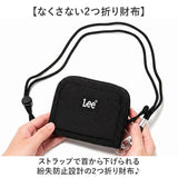 Lee リー 財布 0520726 通販 二つ折り財布 2つ折り財布 コンパクト財布 ミニ財布 小銭入れあり お財布 さいふ ストラップ付き ブランド キッズ 男の子 男子 中学生 小学生 高校生