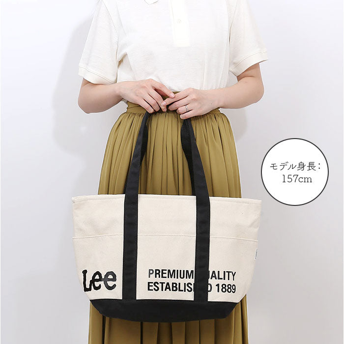 Lee リー トートバッグ A4 1262 通販 トートバック トート 手提げ 肩掛けバッグ 肩掛けバック 肩掛け カジュアルバッグ 大きめ 大容量 コットン 軽量 軽い レディース メンズ