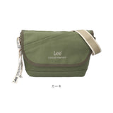 Lee リー メッセンジャーバッグ arcana 320-1302 通販 かぶせショルダーバッグ ショルダーバック ショルダー 肩掛け ななめかけ 斜めかけ 軽量 軽い ポケット かぶせ 被せ レディース