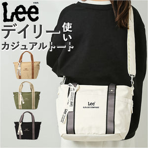 Lee トートバッグ リー 320-1304 通販 ショルダーバッグ トートバック ショルダーバック 斜めがけバッグ メンズ レディース バッグ バック おしゃれ キャンバス 布 かわいい 2way