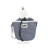Lee リー ショルダーバッグ 巾着 トート 1310 通販 ショルダーバック ショルダー 肩掛け 斜めかけ 斜め掛け ななめがけ 巾着袋 巾着型 トートバッグ トートバック 手提げ 2WAY デニム