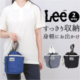 Lee リー ショルダーバッグ 巾着 トート 1310 通販 ショルダーバック ショルダー 肩掛け 斜めかけ 斜め掛け ななめがけ 巾着袋 巾着型 トートバッグ トートバック 手提げ 2WAY デニム