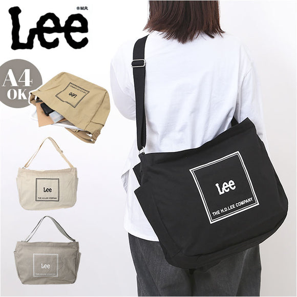 Lee リー ショルダーバッグ 320-1353 通販 肩掛けバッグ ショルダーバック 手提げバッグ 肩掛けバック 小さめ おしゃれ レディース メンズ 布バッグ バッグ バック レディースバッグ
