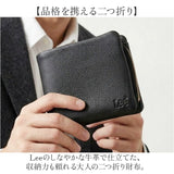 Lee リー 財布 二つ折り 320-2000 通販 二つ折り財布 2つ折り財布 折財布 お財布 さいふ レザーウォレット 小銭入れ 小銭入れあり レザー 革 牛革 L字ファスナー 札入 メンズ ブランド