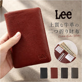 Lee リー 財布 二つ折り 320-2001 通販 二つ折り財布 2つ折り財布 折財布 お財布 さいふ レザーウォレット 小銭入れ 小銭入れあり レザー 革 牛革 L字ファスナー ミドル札入 メンズ