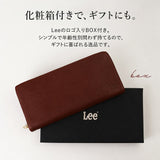 Lee リー 財布 320-2002 通販 長財布 革財布 レザーウォレット ロングウォレット ながさいふ 長サイフ 小銭入れあり 大容量 牛革 レザー 革 束入 ラウンドファスナー メンズ ブランド
