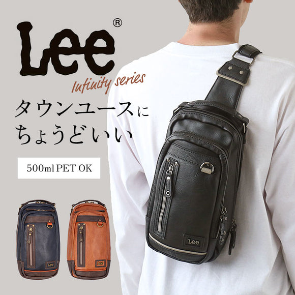 Lee ボディバッグ リー 320-3100 通販 ショルダーバッグ ボディバック ショルダーバック ワンショルダーバッグ メンズ ブランド 小さめ かっこいい 斜めがけ 通勤 通学 自転車 バイク