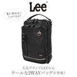 Lee ボディバッグ リー 320-3101 通販 ショルダーバッグ 2way リュック ボディバック ショルダーバック ワンショルダーバッグ メンズ 大容量 B5 縦型 大きめ 通勤 通学 自転車 バイク