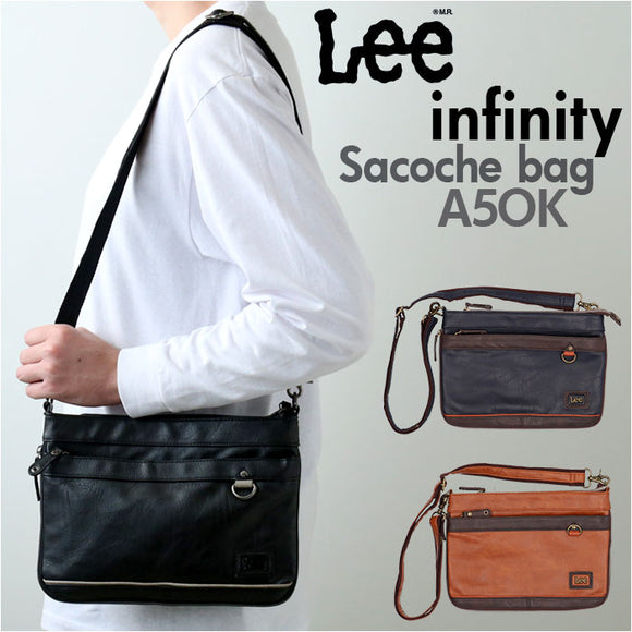 Lee ショルダーバッグ リー 320-3103 通販 ショルダーバック サコッシュ メンズ ブランド 斜めがけ かっこいい 肩掛け 斜め掛け 高校生 大学生 父の日 ギフト 通勤 通学 自転車 バイク