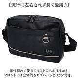 Lee リー ショルダーバッグ 3108 メンズ 通販 ミニショルダー ショルダーバック ショルダー 肩掛け 斜めかけ 斜め掛け ななめがけ 斜めかけバッグ 斜めかけバック カジュアルバッグ 合皮