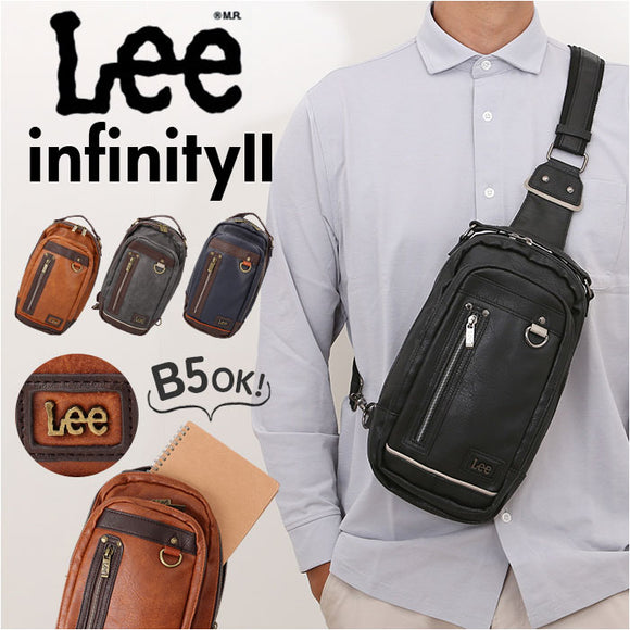Lee リー ボディバッグ 通販 斜めがけ メンズ レディース ボディバック おしゃれ 斜めがけバッグ 大人 シンプル 無地 ボディーバッグ ボディーバック ギフト バック かばん カバン ギフト