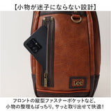 Lee リー ボディバッグ 通販 斜めがけ メンズ レディース ボディバック おしゃれ 斜めがけバッグ 大人 シンプル 無地 ボディーバッグ ボディーバック ギフト バック かばん カバン ギフト