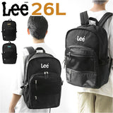 Lee リュック 320-4831 リー 通販 リュックサック デイパック バックパック レディース メンズ 黒 通学 女子 男子 高校生 大学生 大容量 26L 通勤 A4 B4 シンプル カジュアル trillion