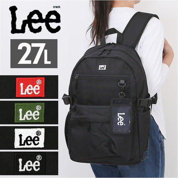 Lee リー リュック 320-4940 通販 リュックサック 27L バックパック デイパック おしゃれ レディース メンズ レディースバッグ メンズバッグ ブランド 通学 かばん 中学生 高校生 小学生