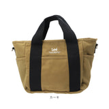 Lee 2way トートバッグ リー 320-5006 通販 ショルダー トート バッグ トートバック ランチバッグ ショルダーバッグ レディース メンズ 斜めがけ 大人 コットン シンプル カジュアル 旅行