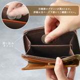 財布 メンズ 二つ折り 通販 二つ折り財布 本革 lee 財布 ブランド サイフ ブラウン ブラック お財布 レザー 父の日 プレゼント バレンタインデー おしゃれ ギフト ファスナー 高校生 大学生 シンプル 小銭入れあり コインケース コンパクト