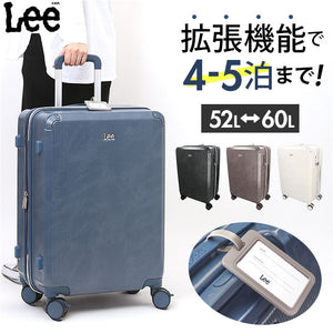 Lee リー キャリーバッグ 320-9041 通販 キャリーバック 約 52L- 60L キャリーケース スーツケース トランク 旅行バッグ 旅行カバン おしゃれ レディース メンズ バッグ バック