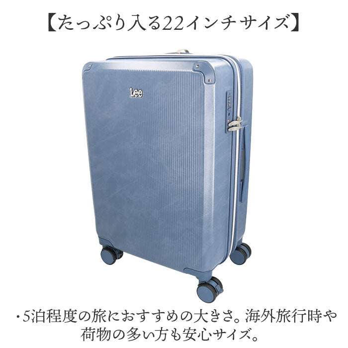 Lee リー キャリーバッグ 320-9041 通販 キャリーバック 約 52L- 60L キャリーケース スーツケース トランク 旅行バッグ 旅行カバン おしゃれ レディース メンズ バッグ バック レディースバッグ メンズバッグ ブランド かばん オシャレ lee9041_3_2048x.jpg?v=1737078140