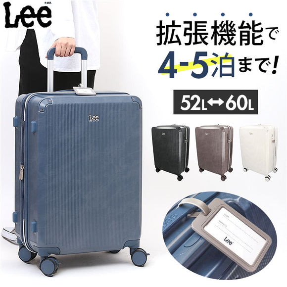 Lee リー キャリーバッグ 320-9041 通販 キャリーバック 約 52L- 60L キャリーケース スーツケース トランク 旅行バッグ 旅行カバン おしゃれ レディース メンズ バッグ バック