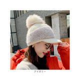 帽子 レディース ニット帽 ポンポン付 ニット 通販 キャップ 裏起毛 ポンポン ゆったり あったか あたたかい 暖かい 伸縮性 伸縮 柔らかい ふんわり やわらかい 大きいサイズ 防寒