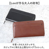 Lee 財布 リー 0520691 通販 長財布 革財布 本革財布 小銭入れあり レザーウォレット ロングウォレット ながさいふ 長サイフ 大容量 ラウンドファスナー 牛革 ブランド メンズ レディース