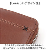Lee 財布 リー 0520691 通販 長財布 革財布 本革財布 小銭入れあり レザーウォレット ロングウォレット ながさいふ 長サイフ 大容量 ラウンドファスナー 牛革 ブランド メンズ レディース